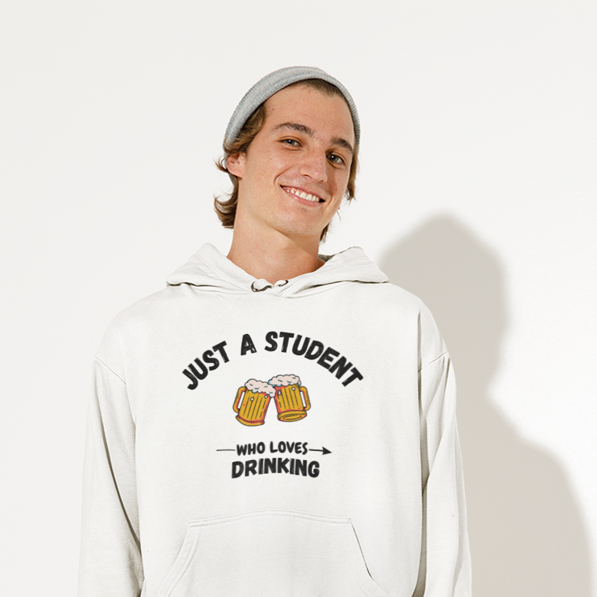 Hoodie I Love Drinking - Exchange Vibes Collection