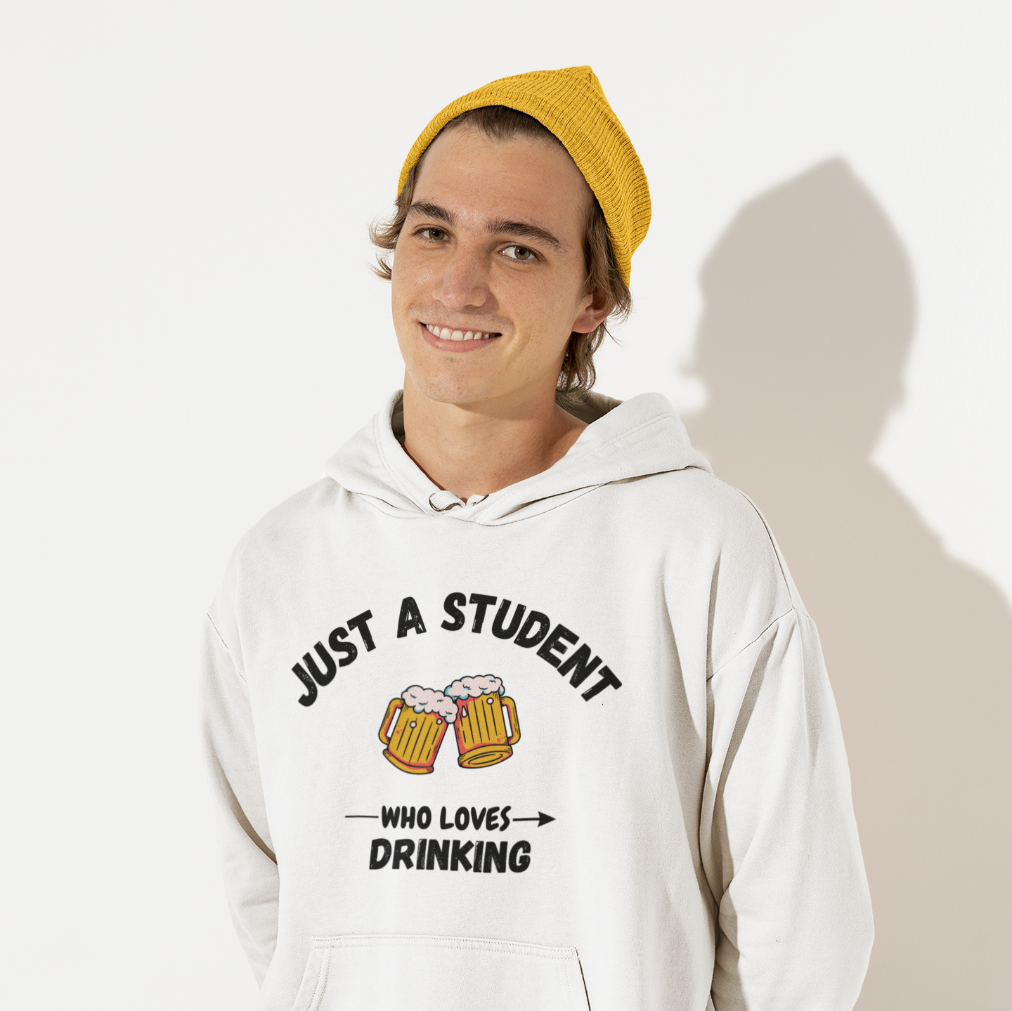 Hoodie I Love Drinking - Exchange Vibes Collection